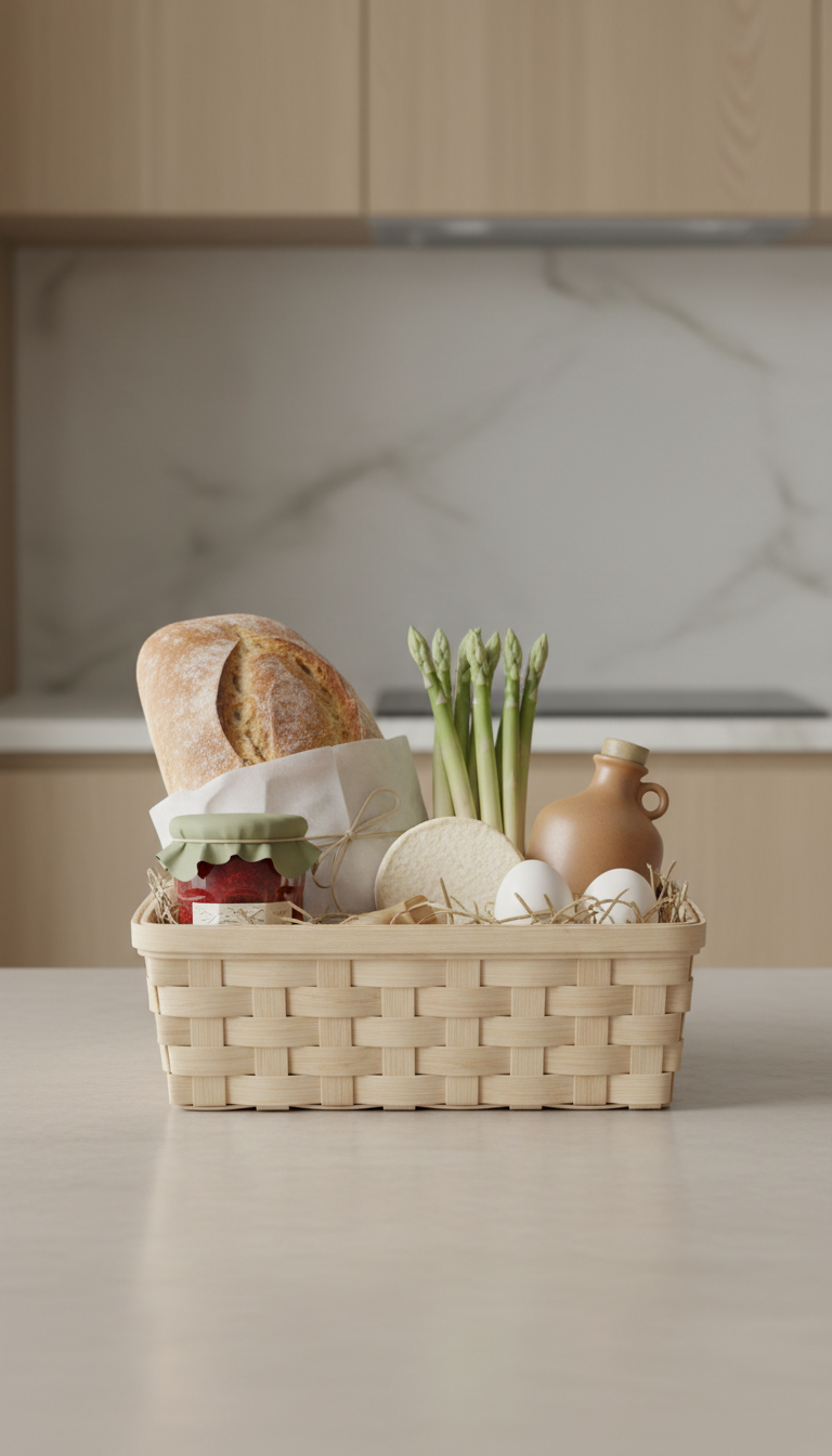 Gourmet Breakfast Essentials Basket